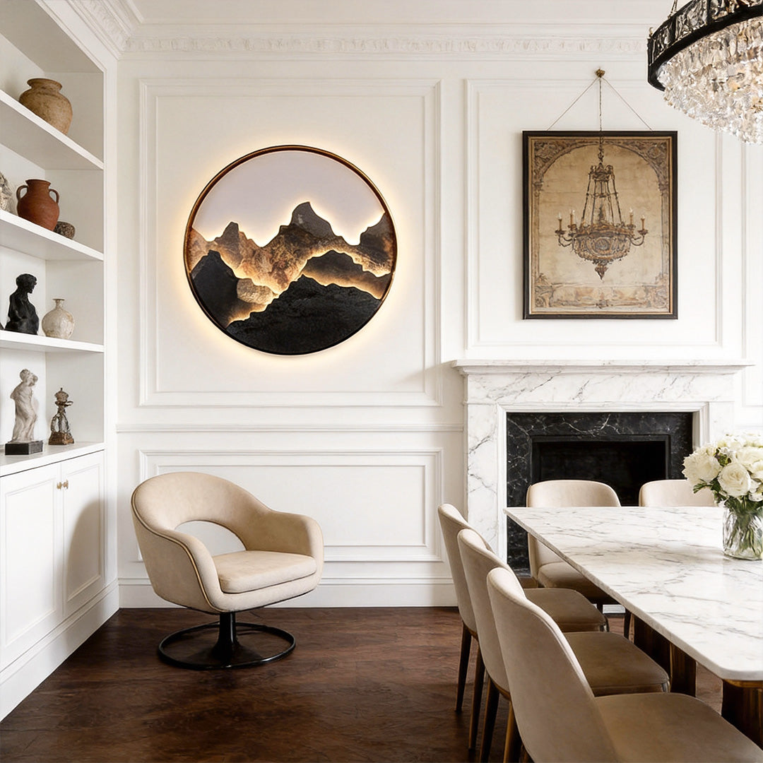 Mountain Landscape LED Wall Light