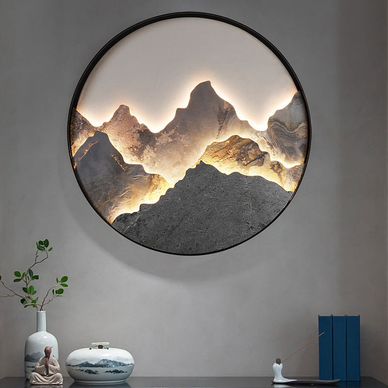 Mountain Landscape LED Wall Light