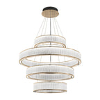 Luxury Large Crystal Circular Ceiling Chandelier