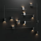 Modern Minimalist Rectangular Wall Lamp Set - Elegant Decor Lighting