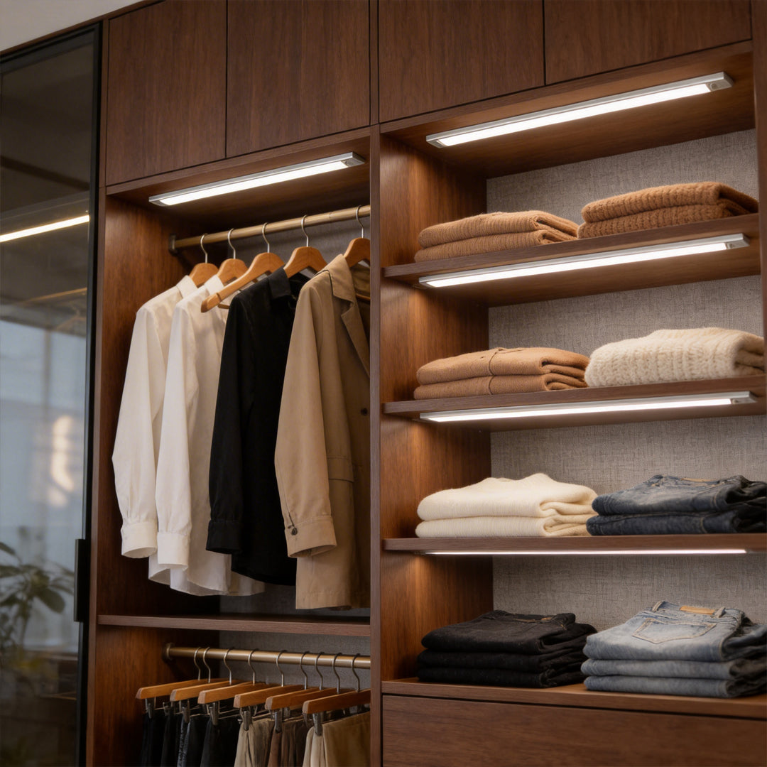 LED Motion Sensor Under Cabinet Wireless Lighting