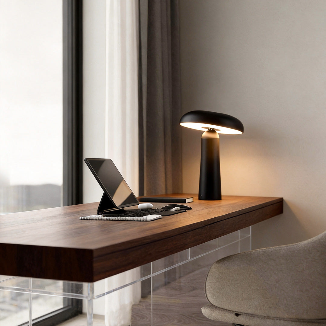 Modern Mushroom Table Lamp - USB Rechargeable