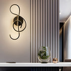 Modern LED Musical Note Wall Light - Elegant Home Decor