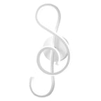 Modern LED Musical Note Wall Light - Elegant Home Decor