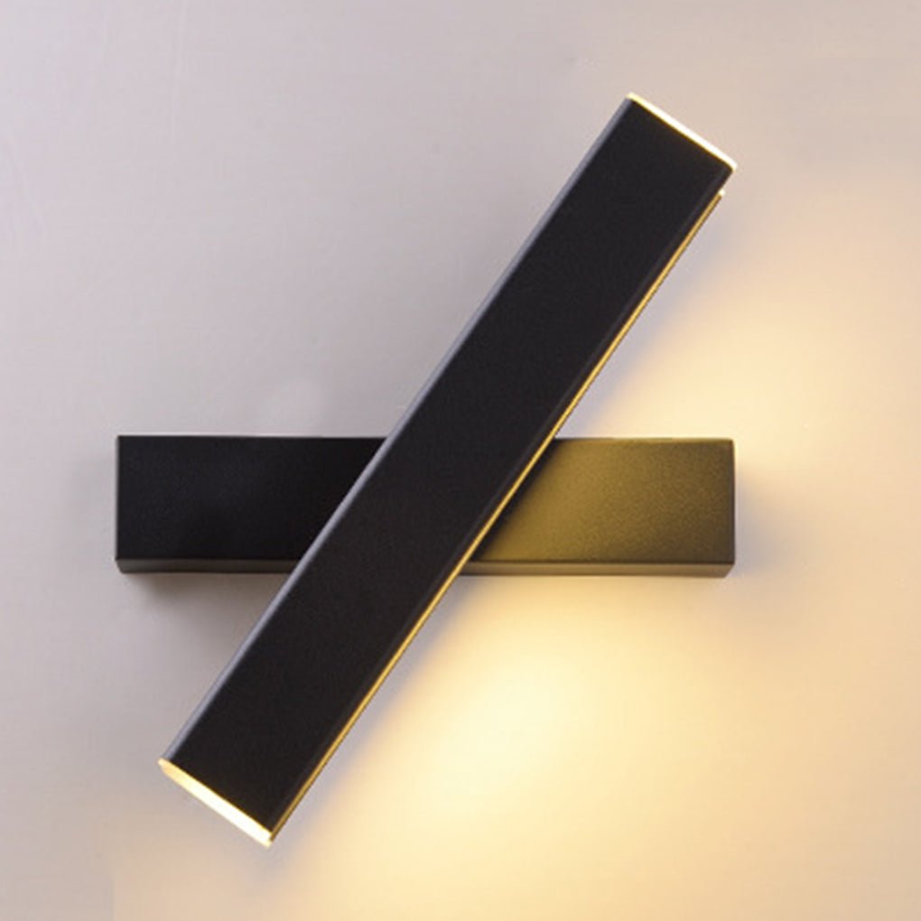 360° Rotatable LED Wall Lamp - Nordic Minimalist Design for Bedroom and Hallway