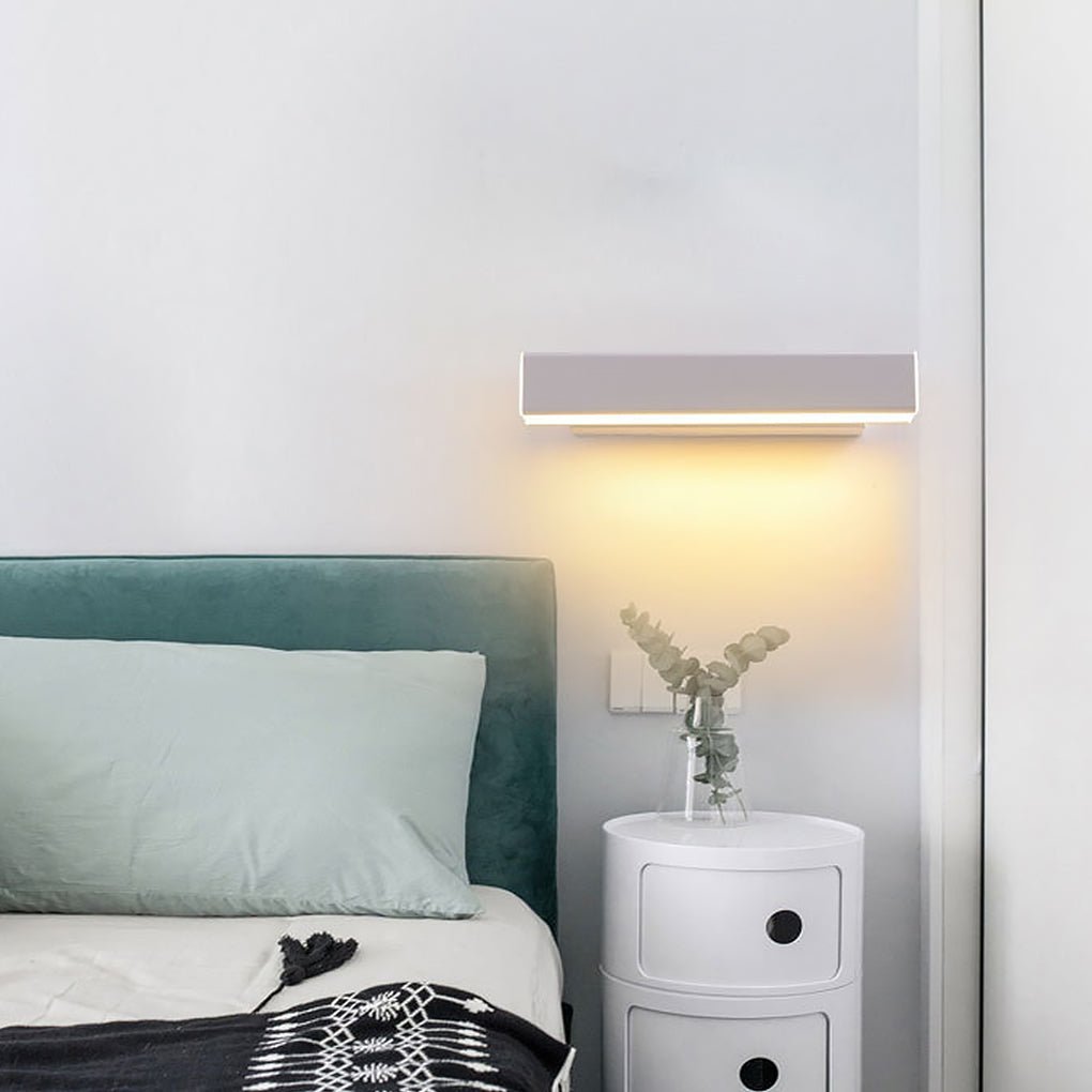 360° Rotatable LED Wall Lamp - Nordic Minimalist Design for Bedroom and Hallway