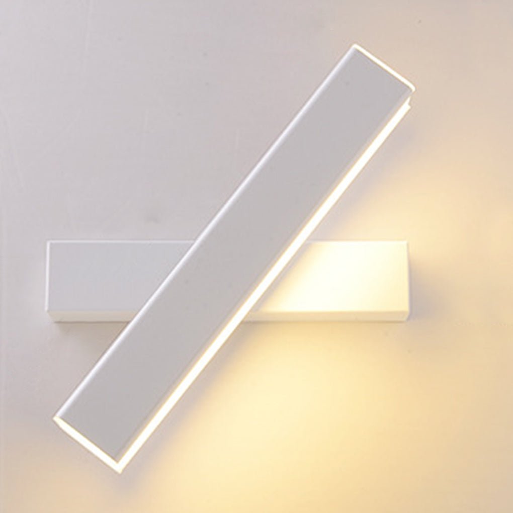 360° Rotatable LED Wall Lamp - Nordic Minimalist Design for Bedroom and Hallway