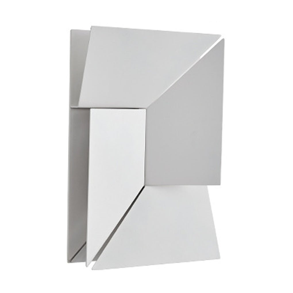 Artistic Geometric LED Wall Sconce with Dimming Feature