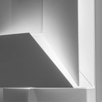 Artistic Geometric LED Wall Sconce with Dimming Feature