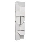 Artistic Geometric LED Wall Sconce with Dimming Feature