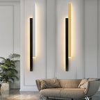 Nordic Minimalist Vertical LED Wall Light - Dual Strip Design