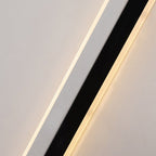 Nordic Minimalist Vertical LED Wall Light - Dual Strip Design