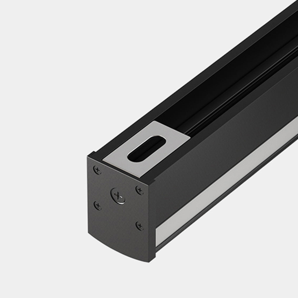 Black Aluminum Modern Linear Wall Sconce - Ambient Lighting