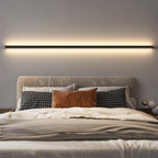 Black Aluminum Modern Linear Wall Sconce - Ambient Lighting