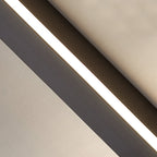 Black Aluminum Modern Linear Wall Sconce - Ambient Lighting
