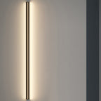 Black Aluminum Modern Linear Wall Sconce - Ambient Lighting