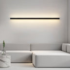 Black Aluminum Modern Linear Wall Sconce - Ambient Lighting