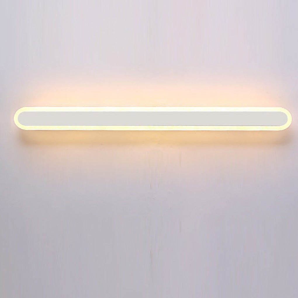 Nordic Minimalist Three-Color LED Wall Lamp for Bedroom and Living Room