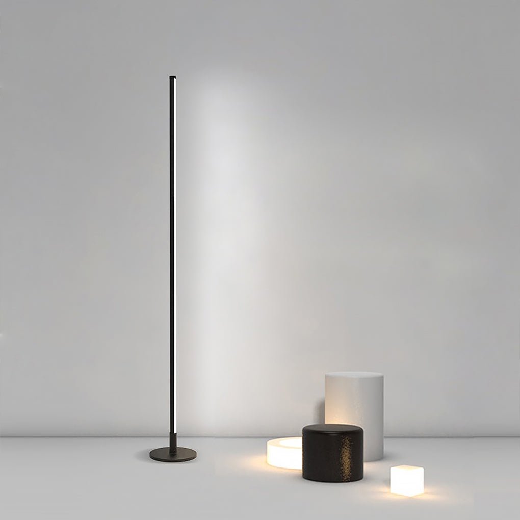 Modern Minimalist LED Linear Floor Lamp - Ambient Lighting