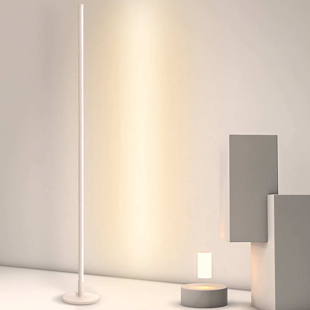 Modern Minimalist LED Linear Floor Lamp - Ambient Lighting