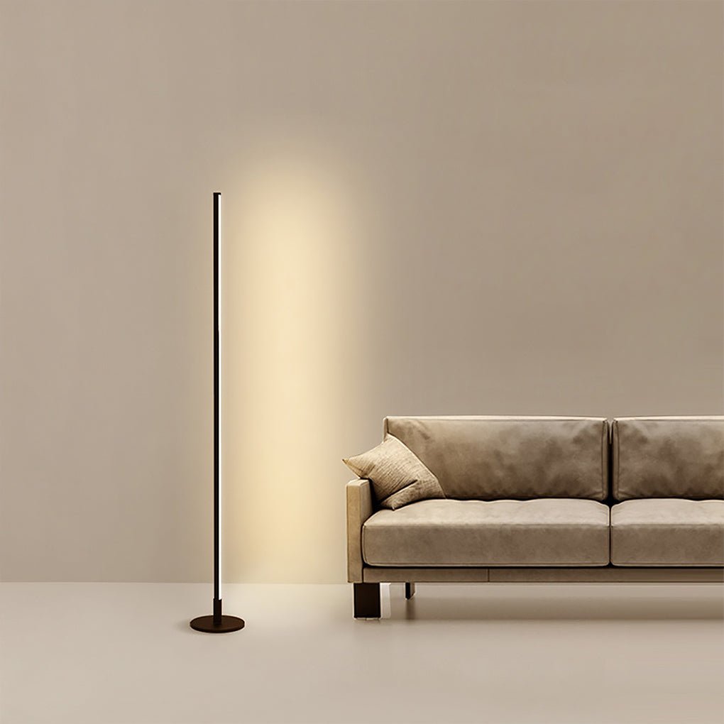 Modern Minimalist LED Linear Floor Lamp - Ambient Lighting