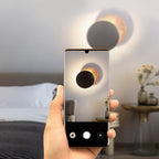 Rotatable Italian LED Wall Lamp - Eclipse Design