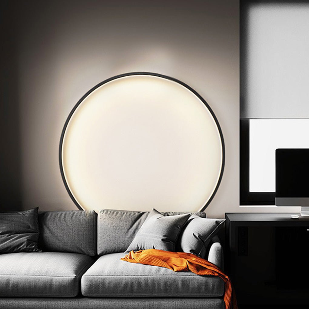 Modern Circular Wall Lamp - Elegant Ambient Light