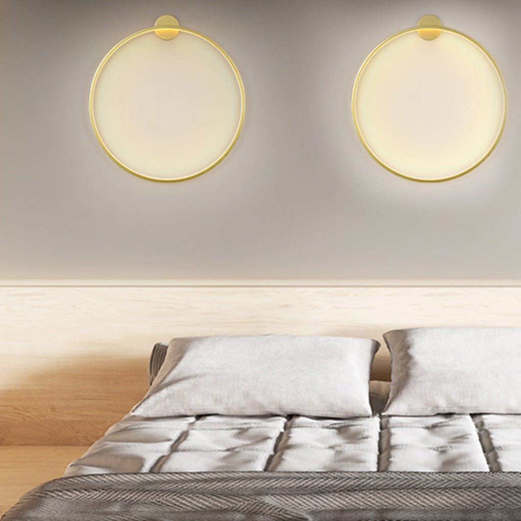 Modern Circular Wall Lamp - Elegant Ambient Light