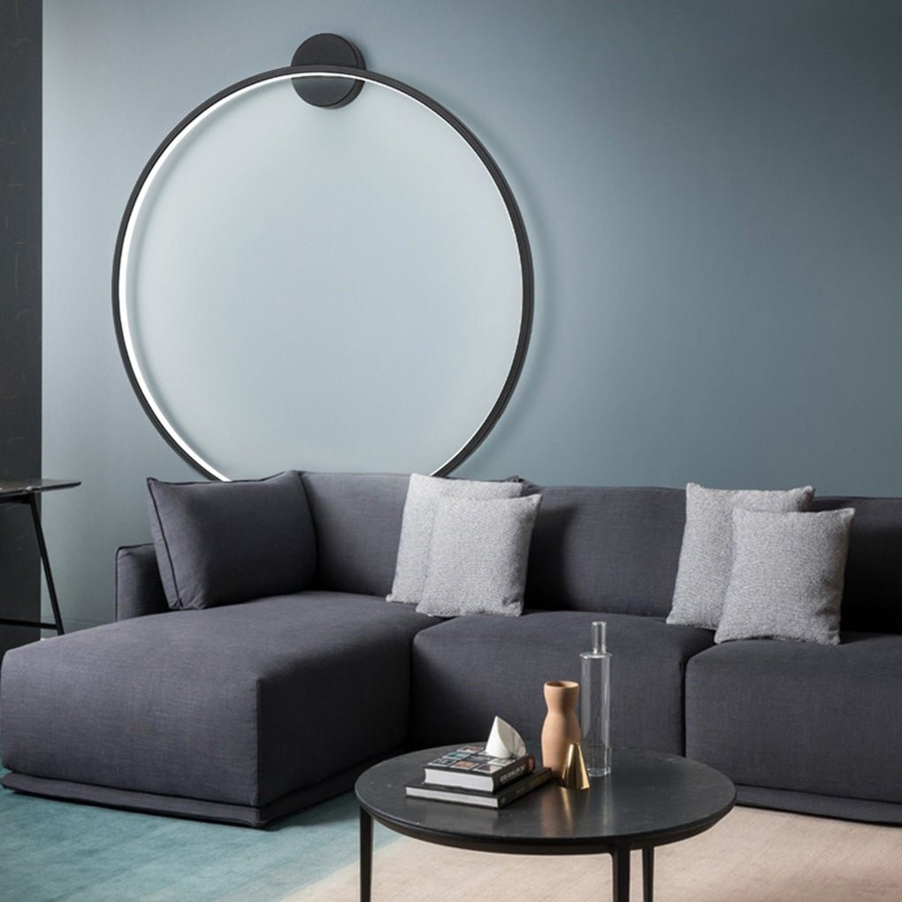 Modern Circular Wall Lamp - Elegant Ambient Light