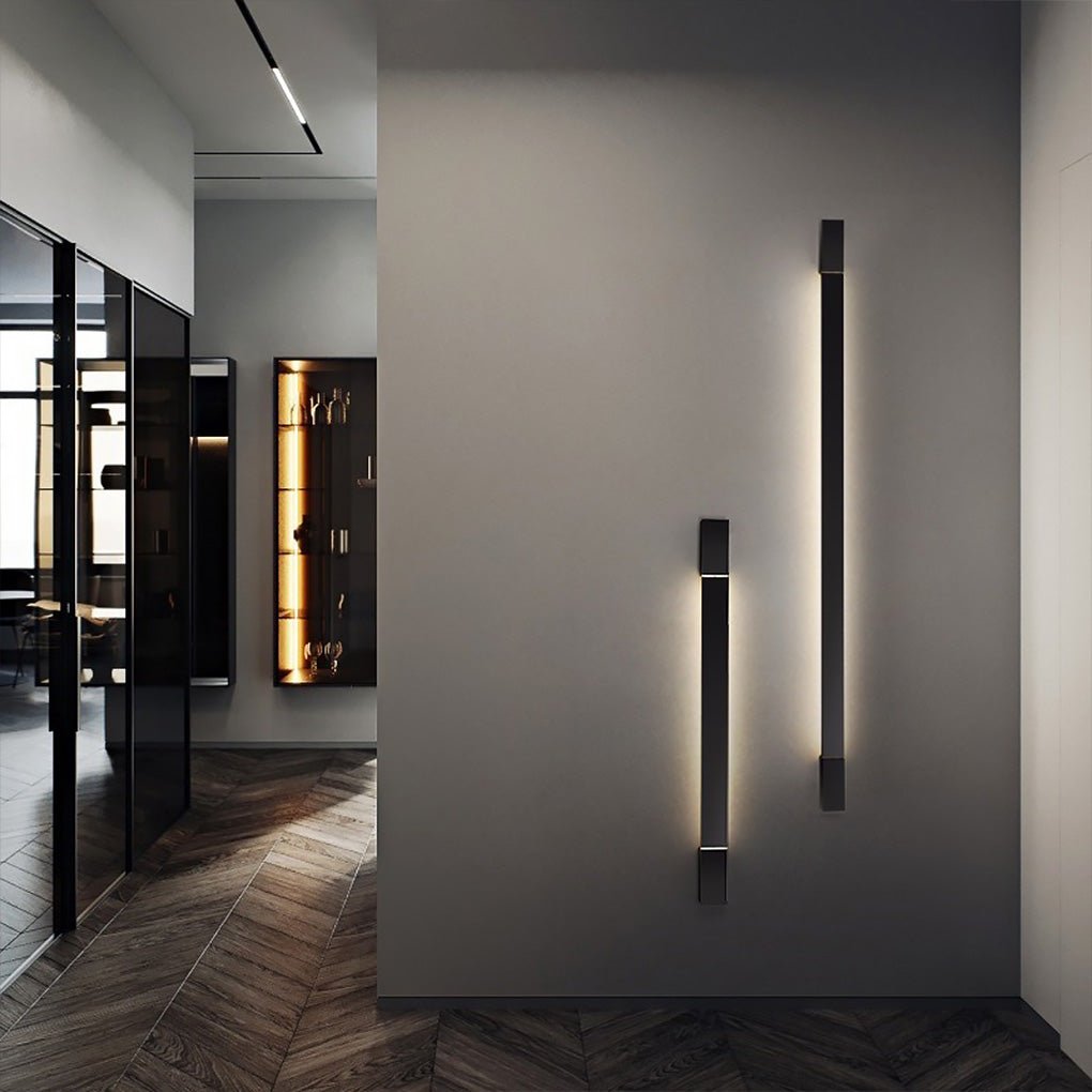 Nordic Ultra-Slim Rotatable LED Wall Lamp for Background Lighting