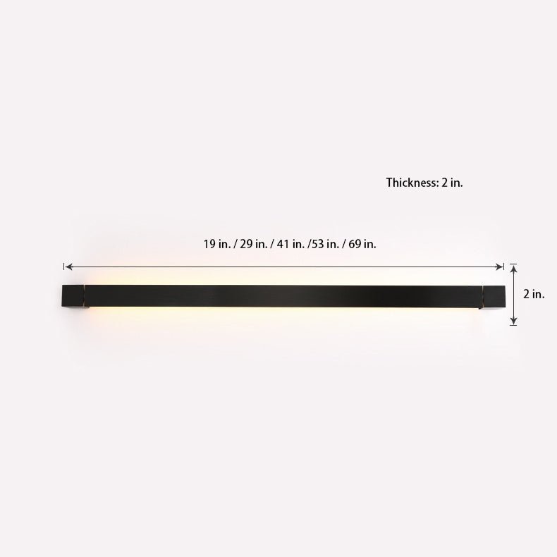 Nordic Ultra-Slim Rotatable LED Wall Lamp for Background Lighting