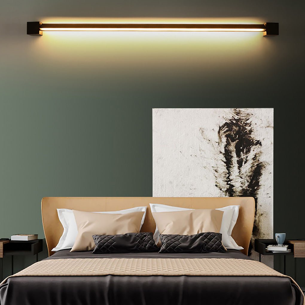 Nordic Ultra-Slim Rotatable LED Wall Lamp for Background Lighting