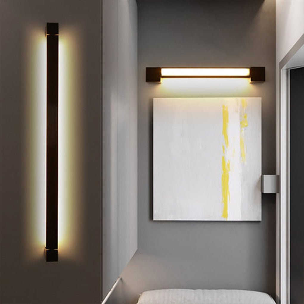 Nordic Ultra-Slim Rotatable LED Wall Lamp for Background Lighting