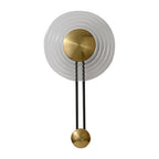 Nordic Ripple Glass LED Wall Lamp - Decorative Bedside Aisle Light
