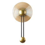 Nordic Ripple Glass LED Wall Lamp - Decorative Bedside Aisle Light