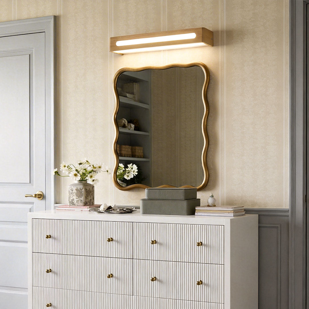 Premium Rectangular Waterproof LED Nordic Wall Sconce with Mirror