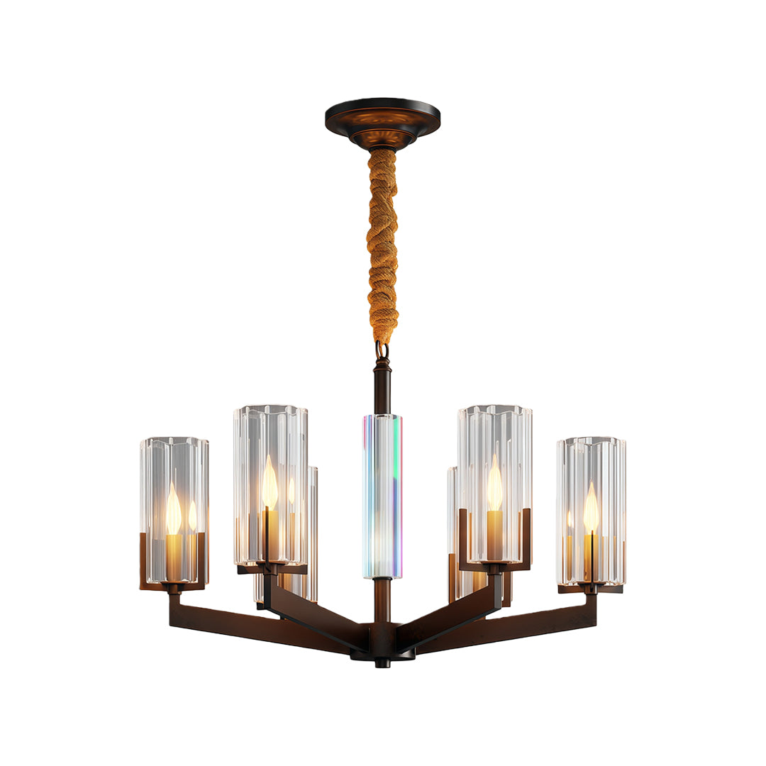 Luxury American-Style Candle Chandelier Ceiling Light