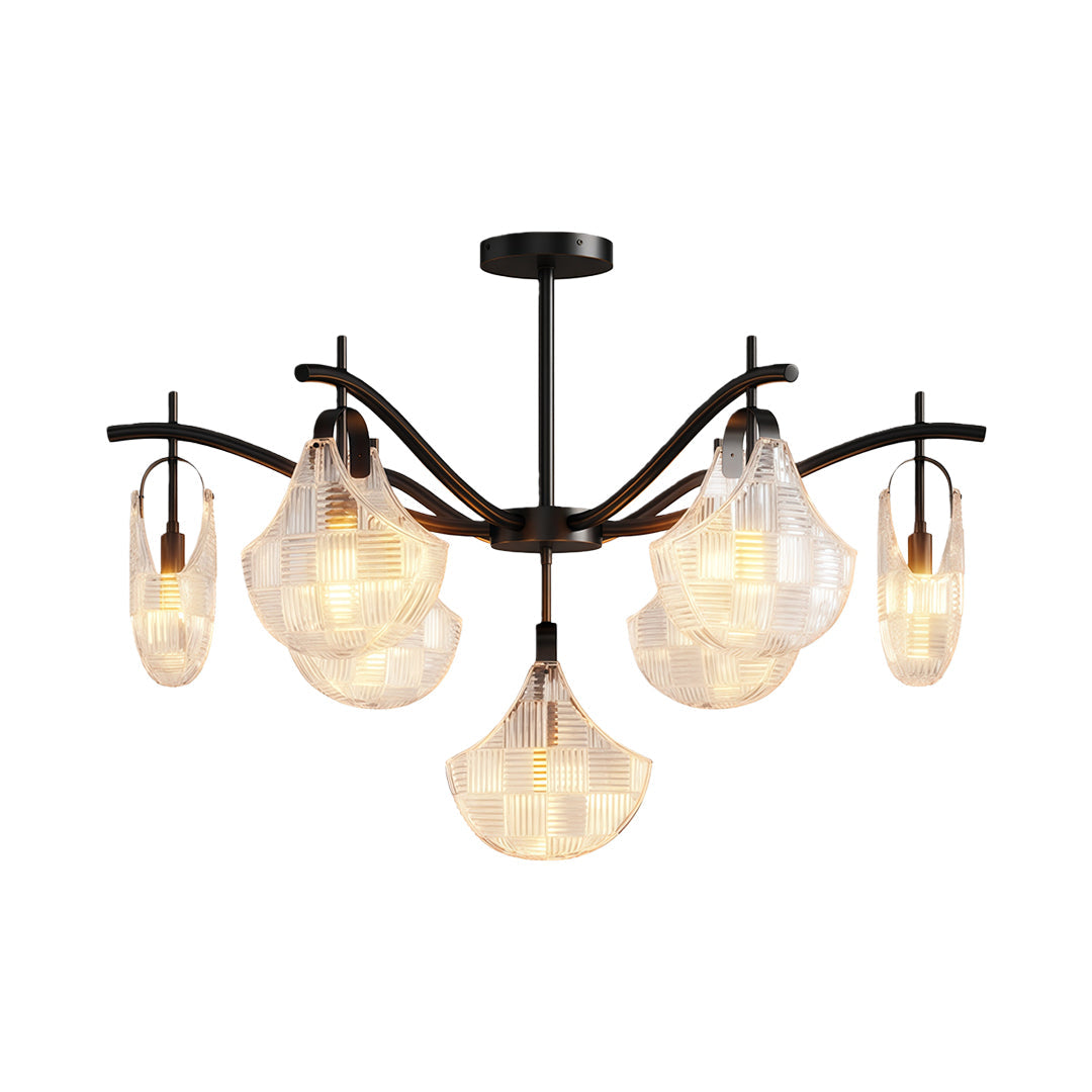 Modern Luxury Shell Chandelier Ceiling Light