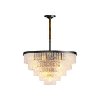 Minimalist Full-Copper Chandelier - Luxury Ceiling Light