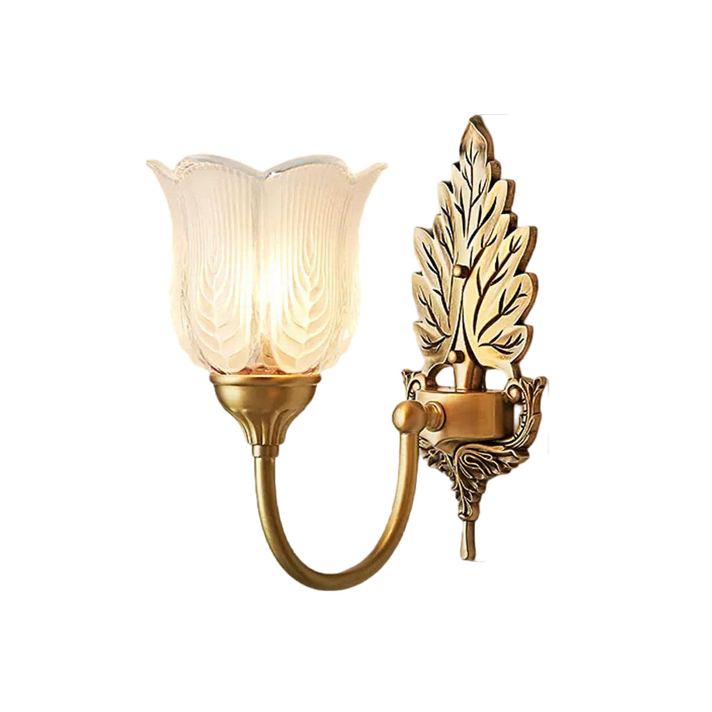Premium Brass Artistic Bud Wall Lamp