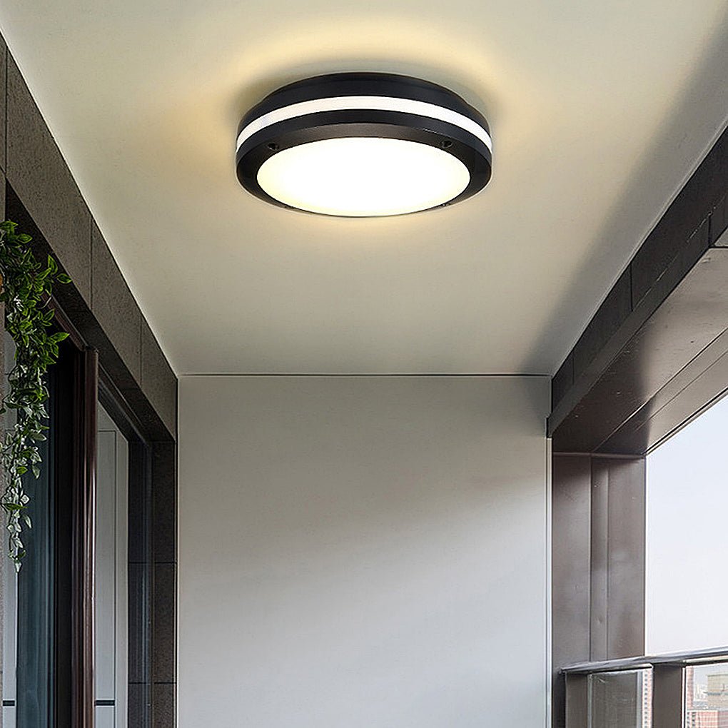 Premium Waterproof Round LED Outdoor Ceiling Light