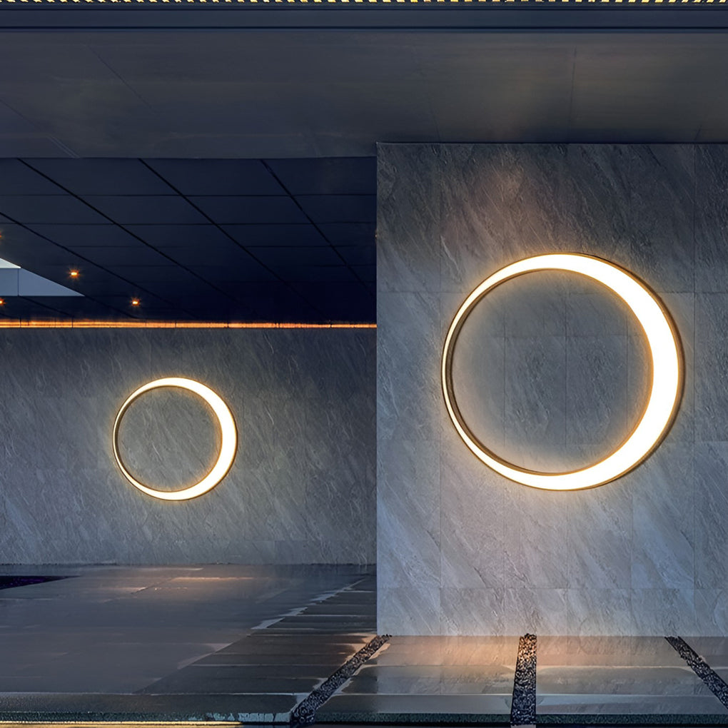 Modern Waterproof LED Outdoor Cylinder Wall Light