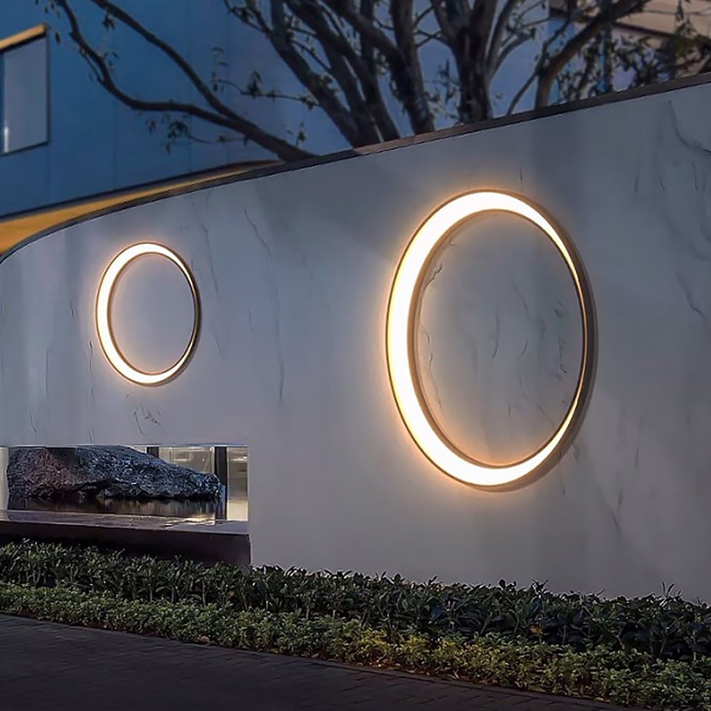 Modern Waterproof LED Outdoor Cylinder Wall Light
