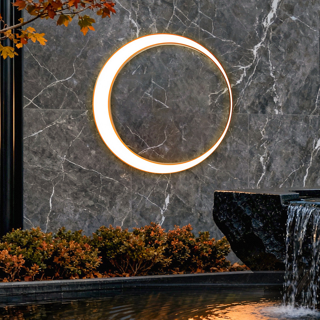 Modern Waterproof LED Outdoor Cylinder Wall Light