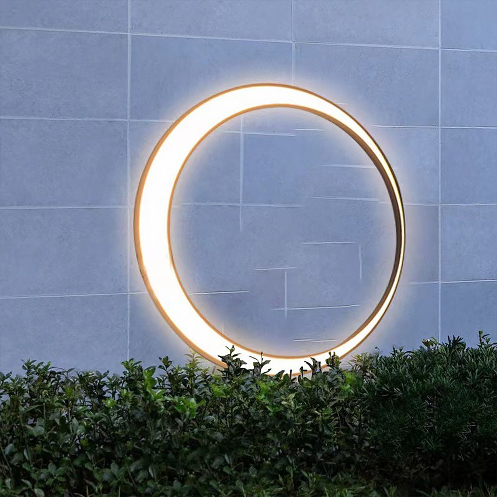 Modern Waterproof LED Outdoor Cylinder Wall Light