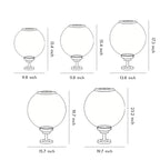 Premium Waterproof LED Solar Pillar Lights for Outdoor Use