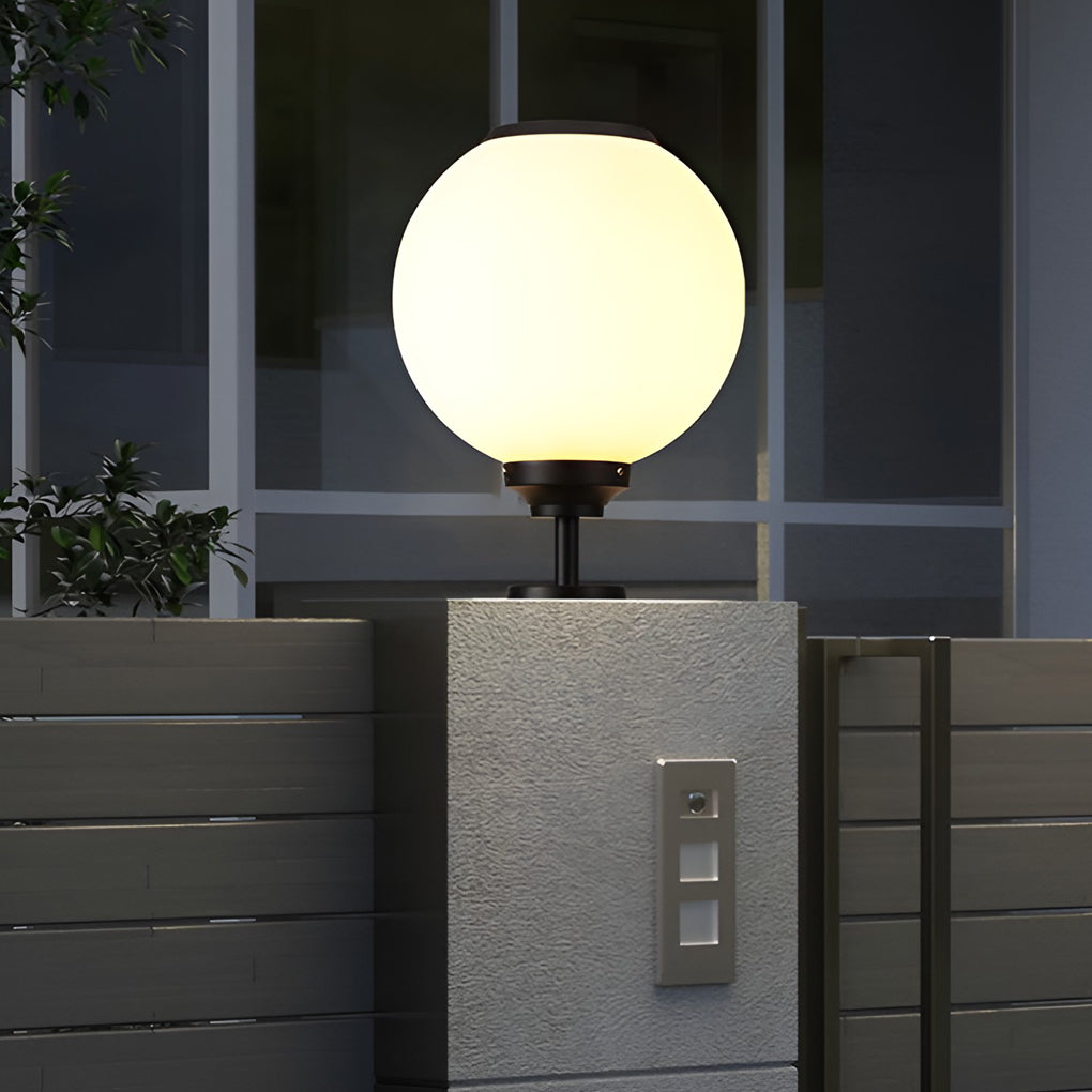 Premium Waterproof LED Solar Pillar Lights for Outdoor Use