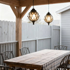 Premium Outdoor Aluminum Globe Pendant Light