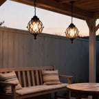 Premium Outdoor Aluminum Globe Pendant Light