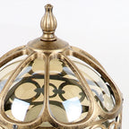 Premium Outdoor Die-Cast Aluminum Globe Pillar Light